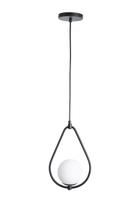 Pendente Jabuticaba Gota /1 Globo de Vidro - Preto Pendente Jabuticaba Gota /1 Globo de Vidro - Preto