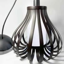 Pendente junco pear tabaco