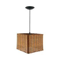 Pendente Junco Quadrado 25cm