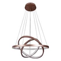 Pendente Kairo'S Círculo Led 40Cm/60Cm/80Cm - Cobre - Mundial Luz