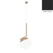 Pendente Kellua Chanfro M Metal Domado Preto