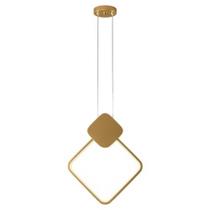 Pendente King I 13W 3000K Alumínio Dourado Bivolt OR1759 Orluce