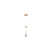 Pendente Led 05w 3000k Metal Dr/Cristal Transp 30cm Biv Pendente Led 05w 3000k Metal Dr/Cristal Transp 30cm Biv