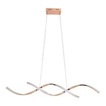 Pendente LED 35w 3000k 2450LM Dourado 110CM Bivolt Nitrolux Pendente LED 35w 3000k 2450LM Dourado 110CM Bivolt Nitrolux