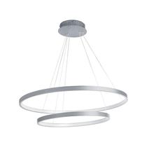 Pendente LED 60W Ring Duplo Ø60cm +Ø40cm 3000K Pendente LED 60W Ring Duplo Ø60cm +Ø40cm 3000K