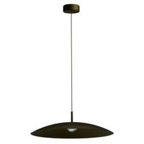 Pendente Led Aluminio 12w 60 3000k 60cm Plato