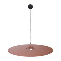 Pendente Led Aluminio 17w 60 3000k 90cm Plato Pendente Led Aluminio 17w 60 3000k 90cm Plato