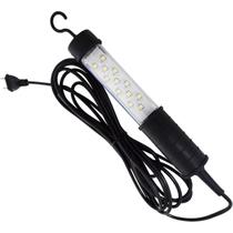 Pendente LED Automotivo Emergência 110V 220V Luz Branca Plug de Tomada Pino AC Preto