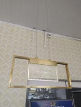 Pendente Led Bolhas Dourado Retangular Moderno Pendente Led Bolhas Dourado Retangular Moderno