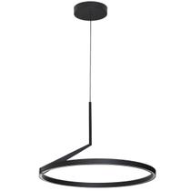 Pendente Led Dimerizavel Aluminio 30w 3000k Circle