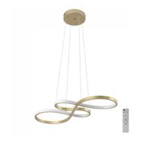 Pendente LED Infinity 75cm Com Controle 3 Tons Dimerizável