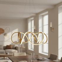 Pendente Led Integrado Minimalista Moderno Plus 35W 3000K Branco Quente Pendente Led Integrado Minimalista Moderno Plus 35W 3000K Branco Quente