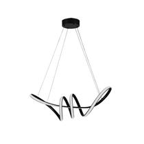 Pendente LED LOOP 38W Luz Quente 3000K - Taschibra