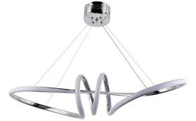 Pendente Led Luminaria Sala Infinity Special Silver Infinito Pendente Led Luminaria Sala Infinity Special Silver Infinito