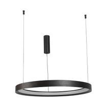 Pendente Led Metal Aluminio Grafite 36w 3000k Giro - Yamamura