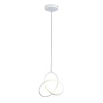 Pendente Led Moderno Taschibra Catar 15w Luz Quente 3000k Bivolt Branco Pendente Led Moderno Taschibra Catar 15w Luz Quente 3000k Bivolt Branco