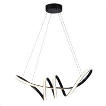 Pendente Led Moderno Taschibra Loop 38W Luz Quente 3000K Bivolt
