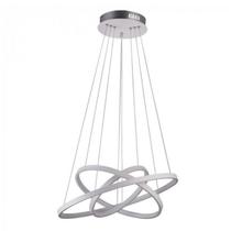 Pendente Led Montreal 3 Arcos Branco 89w Branco Quente Casual Light