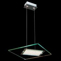 Pendente Led Quadrado 35cm 144 Leds