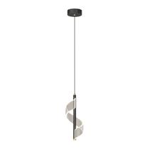 Pendente LED Venezza 7W 3000K 300Lm Preto Bivoltolt Eletrorastro Pendente LED Venezza 7W 3000K 300Lm Preto Bivoltolt Eletrorastro