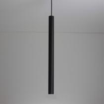 Pendente Lisse Mini Dicroica Diam 40,5X295MM Preto - Newline - 430PT