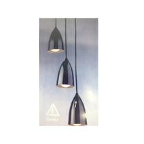 Pendente Luce 3X E-27 Bronze - Preto Or052