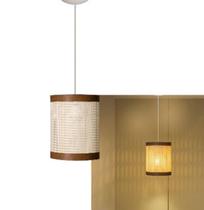 Pendente Luminária Abajur Teto Cúpula Ratan Moderno Cozinha Àrea Gourmet Pendente Luminária Abajur Teto Cúpula Ratan Moderno Cozinha Àrea Gourmet