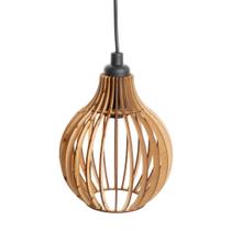 Pendente Luminária de teto Com Fiação Completa Estilo Coquinho Vintage Cor Cru Pendente Luminária de teto Com Fiação Completa Estilo Coquinho Vintage Cor Cru