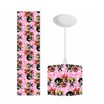 Pendente luminaria de teto infantil - girl super poderosas