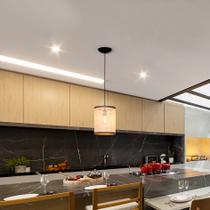 Pendente Luminária De Teto Palha Indiana Cúpula Balcão Mesa