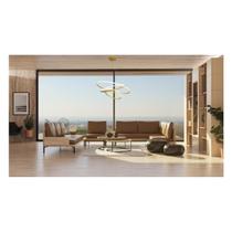 Pendente Luminária Led 3 Anéis Redondo 80w 110/220v 3000K