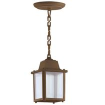 Pendente Luminária Marrom de Teto 37cm Colonial Vintage Externo Interno Pendente Luminária Marrom de Teto 37cm Colonial Vintage Externo Interno