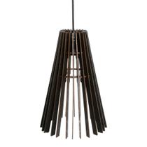 Pendente Luminária Preto Estilo Rústico Área de Churrasco Fiação Completa