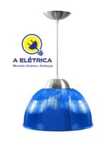 pendente luminaria prismatica azul pendente luminaria prismatica azul
