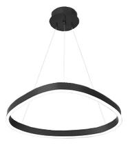 Pendente Luminária Sierra 30w Alumínio 60cm Estrutura Preto Pendente Luminária Sierra 30w Alumínio 60cm Estrutura Preto