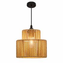 Pendente Luminária Vero Pisa em Bambu 20x18 cm Pendente Luminária Vero Pisa em Bambu 20x18 cm
