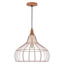 Pendente Lustre Aramado Masterchef G - Cobre