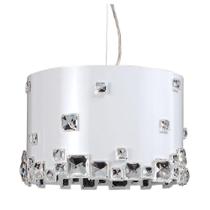 Pendente Lustre Atlanta De Cristal Para Led