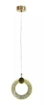 Pendente Lustre Cabeceira Anel Aro Luxo 7w Bivolt 3000k Pendente Lustre Cabeceira Anel Aro Luxo 7w Bivolt 3000k