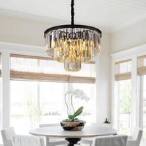 Pendente Lustre Cristal Luminária Clássica Quarto Sala Mesa jantar Teto Bivolt 110V 220V