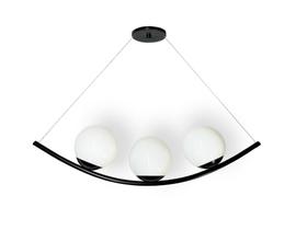 Pendente Lustre Haven Jabuticaba Curvo 3 Globos Pendente Lustre Haven Jabuticaba Curvo 3 Globos