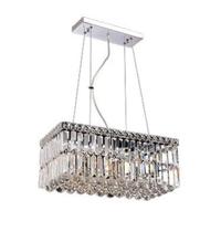 Pendente Lustre Íris De Cristal Para Led 50Cm