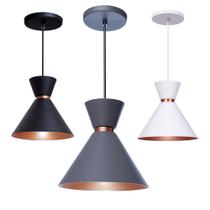 Pendente Lustre Luminária Berlim 23cm Moderno