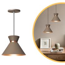 Pendente Lustre Luminária Berlin 15cm Fendi Pendente Lustre Luminária Berlin 15cm Fendi