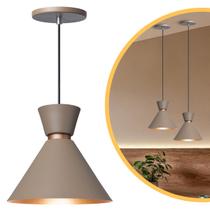 Pendente Lustre Luminária Berlin 23cm Fendi Pendente Lustre Luminária Berlin 23cm Fendi