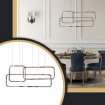 Pendente Lustre Luminaria Teto Sala Jantar Cristal Decor Cinderela