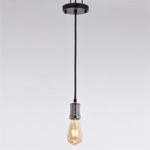 Pendente Lustre Thomas Edison Fumê 1 Lâmpada