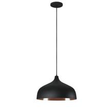 Pendente Luxor Preto Kin Light