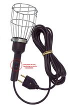 Pendente Luz C/lig/desl Gaiola/110/220v.15 Mt. Fio PP Pendente Luz C/lig/desl Gaiola/110/220v.15 Mt. Fio PP
