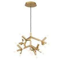 Pendente Manacá de Metal e Acrilico Bella Iluminação